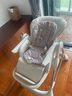 karmababy卡曼宝宝餐椅可折叠多功能婴儿餐椅可坐可躺0-6岁儿童成长餐椅 【202】香槟金pro+抑菌空气棉垫+音乐盘 实拍图