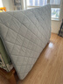 水星家纺床垫乐肤绒加厚软床垫保暖吸湿床垫子可折叠床褥1.8米床 素灰色 实拍图