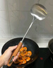 双枪（Suncha）304不锈钢锅铲炒菜铲子家用榉木手柄汤勺不粘锅专用套装 实拍图