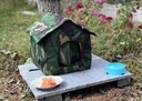 憨憨乐园流浪猫窝冬天户外猫咪狗窝冬季保暖室外防水防雨封闭式野外防寒M 实拍图