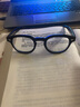 目师傅私藏货日本手作眼镜架超大脸眼镜框约翰德普同款潮男女进口板材光学眼镜 黑色 46（中等或偏小脸型） 实拍图