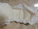 婴儿纸尿裤拉拉裤尿不湿超薄4xl大童透气全包臀一体裤热风1200ml 试用装拉拉裤XXL码1片 实拍图