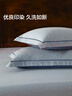 水星家纺枕套纯棉100%全棉磨毛柔感对枕套抑菌A类枕头罩一对装双人48x74cm 实拍图