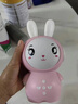 哆萌创儿童早教机智能机器人哄睡故事机益智儿歌音乐古诗播放器宝宝礼物 娃娃兔粉色【32G】16000+内容 实拍图