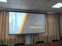 虾皮 投影幕布电动家用遥控自动升降高清4K抗光壁挂办公投影机幕布客厅卧室家庭影院投影布投影仪幕布 白玻纤 120吋16:9电动遥控【航空双插，双向通电】 实拍图