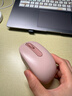 罗技（Logitech）M196 无线蓝牙鼠标 办公鼠标 笔记本商务办公家用 小巧便携 对称手型 玫瑰粉 实拍图