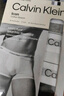 Calvin KleinCK 男士棉质平角内裤 3条套装 LV00NB4389 VQO黑/黑/黑  XL 实拍图