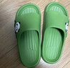 猪爸爸儿童拖鞋男童夏季新款家居室内防滑浴室洗澡可爱女宝宝凉拖鞋绿40 实拍图