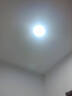 FSL佛山照明筒灯LED天花灯玄关灯铝材全白12W4寸正白光6500K钻石三代 实拍图
