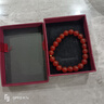 慕梵红玛瑙转运珠手串S925银简约手链七夕礼物送男女朋友礼物带礼盒 实拍图