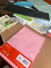 得力（deli）A4 70g浅红粉红色复印纸 彩色打印纸 儿童手工折纸剪纸彩纸 非硬卡纸 100张/包7391【经典热销】 实拍图