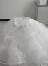 渠辰裙撑暴力撑裙撑蓬蓬裙洛丽塔裙撑短裙lolita裙撑公主裙萝莉 白色暴力撑35cm 均码 实拍图