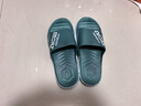 洁丽雅特大码男士外穿拖鞋夏季户外运动时尚防滑耐磨踩屎感凉拖鞋男款 绿色 44-45 (标准码) 实拍图