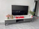 古梵枫电视柜落地2024最新款现代简约家用客厅高款茶几电视机柜组合套装 1.2米电视柜白色【落地升级款】 组装 实拍图