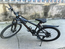 凤凰（Phoenix）山地自行车男女成人儿童铝架单车酷行者 黑色27速 26英寸线碟 实拍图