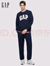 GAP男装2025秋季新款抓绒松紧腰针织束脚裤运动裤长裤美版500382 海军蓝 L 美码  XL亚洲码185/105A【偏大拍小一码】 实拍图