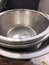 炊大皇 不锈钢盆筛五件套304钢加大加厚洗菜盆沥水和面盆沙拉拌菜调料盆 实拍图