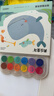 美乐童年指印画颜料儿童创意彩色印泥可水洗手指画册宝宝涂鸦套装幼儿画画 指印画超有趣-有趣的新农场 实拍图