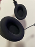 墨顿 适用HyperX金士顿飓风2/3耳罩极度未知cloud2/毒刺/阿尔法/天箭/暴风/战斧/天际头戴式游戏耳机套 黑色耳套一对【冰感皮】 实拍图
