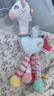 jollybaby婴儿玩具挂件床铃摇铃安全座椅1岁宝宝安抚玩具 白色独角兽挂件 实拍图