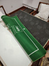 华圣掼蛋专用桌布扑克麻将棋牌室比赛专用桌布100*100CM绿色水晶绒 实拍图