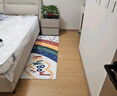 大江床边地毯卧室长条儿童地毯床前防滑床边地垫 60x160cm 彩虹天空 实拍图
