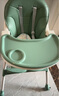 suzzt宝宝餐椅儿童餐椅便携可折叠多功能高低可调吃饭婴儿餐椅吃饭座椅 青绿色 实拍图