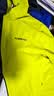 探路者(TOREAD)单层冲锋衣外套户外徒步通勤防风雨登山服 莹黄色男 2XL 实拍图