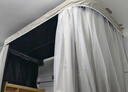 梦多福u型滑轨道大学生宿舍床帘上下铺蚊帐一体式护隐私强遮光寝室窗帘 奶油熊丨高纤绒布丨垂感透气MAX 190cm*90cm 可调高100-140cm 实拍图