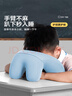 可韵午睡枕小学生抱枕儿童趴睡枕头便携午觉办公室午休神器 竹炭蓝 实拍图