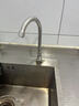 壹品印象 304不锈钢厨房水龙头 单冷热水家用防溅水洗菜盆单冷洗手池 【单冷】304不锈钢水龙头+60cm管 实拍图