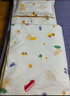 水星儿童（MERCURY Kids）乐宝幼儿园小汽车全棉抗菌防螨七件套0.6-1m床 婴幼儿A类 实拍图