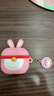 ROCK哆啦A梦适用Airpods4保护套Airpods四代耳机套保护壳Apple耳机壳全包硅胶防摔防尘卡通可爱软壳粉 实拍图