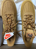 耐克空军一号男子轻便平底运动鞋冬板鞋NIKE AIR FORCE 1 CJ9179 200亚麻/麦黄/橡皮浅褐/黑 43 实拍图