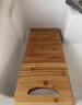迪普尔日杂小件搓衣板家用宿舍木质楠竹戳洗衣板惩罚创意送男朋友罚跪 加长款50*18*1.8cm【单个装】 实拍图