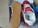回力（Warrior）女鞋秋季透气休闲运动鞋子女士复古板鞋德训阿甘鞋 0053 红色39 实拍图