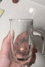 青苹果白酒杯二两杯刻度分酒器玻璃酒壶6件套商超同款家用饭店用 实拍图