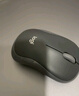 罗技（Logitech）M185 M186无线鼠标(M187P外型)办公鼠标家用笔记本台式机电脑鼠标 Mac鼠标电池中小手小巧便携商务 M185灰边 实拍图