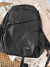 EKK日本进口名牌双肩包女超轻户外旅行包运动背包男轻便旅游登山包通 黑色加大号 实拍图