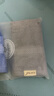 洁丽雅新疆长绒棉A类毛巾2条装 纯棉加厚柔软洗澡面巾吸水洗脸巾 灰+蓝 实拍图