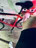 西骑者（WestBiking）透气炫彩反光骑行袜男女自行车公路山地车运动袜跑步袜子 数字6—白 实拍图