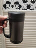 乐扣乐扣（LOCK&LOCK）真空保温杯不锈钢商务带手柄水杯子400ml黑色LHC4030B 实拍图