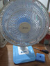 美的（Midea）台式电风扇家用台扇7叶3档宿舍卧室台风扇客厅办公室节能省电摇头电扇学生床上 FGAU40D【蓝白色升级款】 实拍图