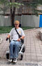 邦邦车电动轮椅轻便可折叠智能全自动老人专用出行便携式可躺代步车E30 【标准版】减震+智能控制器+20A锂电约25KM 此款配置邦邦自研“S-peas”安全系统 实拍图