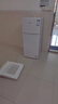 奥马（Homa）125升双门省电小冰箱 小型电冰箱家用 出租房宿舍冷藏冷冻两用 双开门两门二门 白色 BCD-125H 实拍图