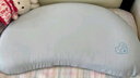 睡眠方程式天资儿童枕头宝宝婴儿硅胶枕透气可水洗6月1岁3岁6岁+ 蓝 纯色 N5-枕高5cm-建议身高95-135cm 实拍图