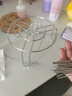 述屋说空气炸锅吊烤架专用烧烤架烤箱烤肉挂架烤串架羊肉串架子挂钩60串 实拍图