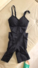 曲线主义【张雨绮同款】黑巧塑身连体衣塑身衣收腹束腰束身衣 黑色 M码 实拍图
