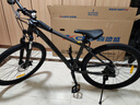 喜德盛26款黑客350黑客380山地车自行车成人21速铝合金男士女生学生上班 黑客380灰黑色【2026升级款】 26寸x15.5寸身高150-165cm 实拍图