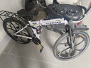 凤凰（Phoenix） 凤凰自行车可折叠山地车路虎男士成年人变速女式越野公路单车 六刀消白/折叠双避震/全竞速轴承 26寸24速【参考：158-188cm】 实拍图